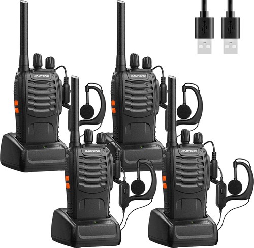Baofeng walkie talkies pack - baofeng, 4