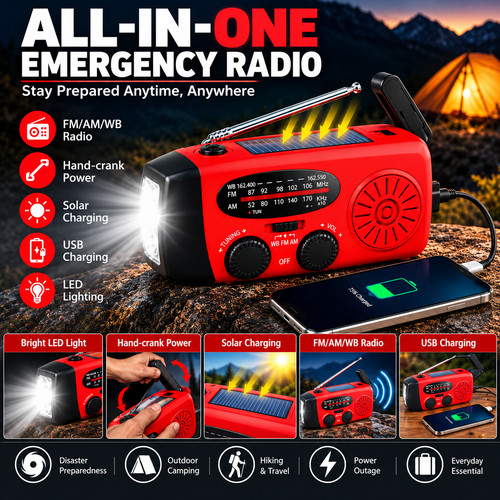 Emergency solar wind radio - up,