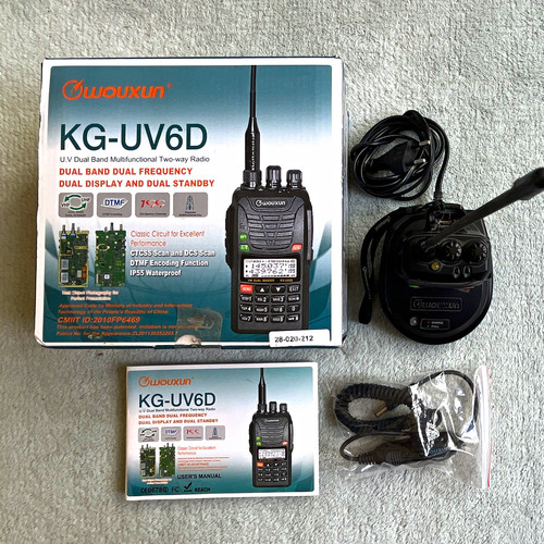Wouxun uv6d dual - wouxun, band
