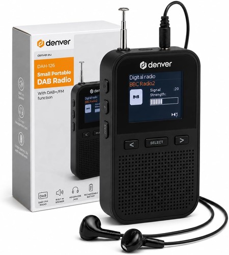 Handheld portable dab fm - portable, dab+