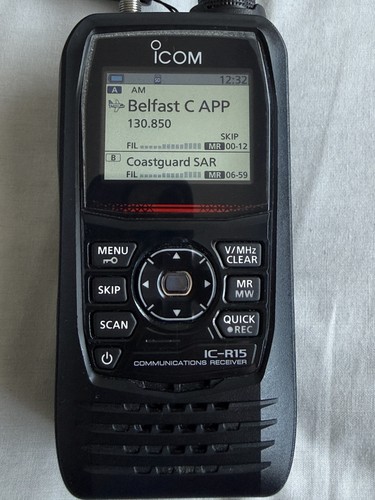 Icom r15 airband - icom, receiver