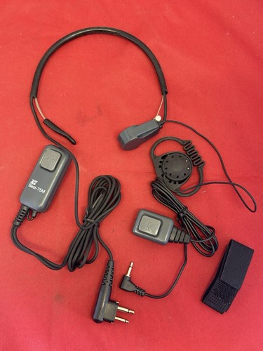Throat mic with - with, earpiece