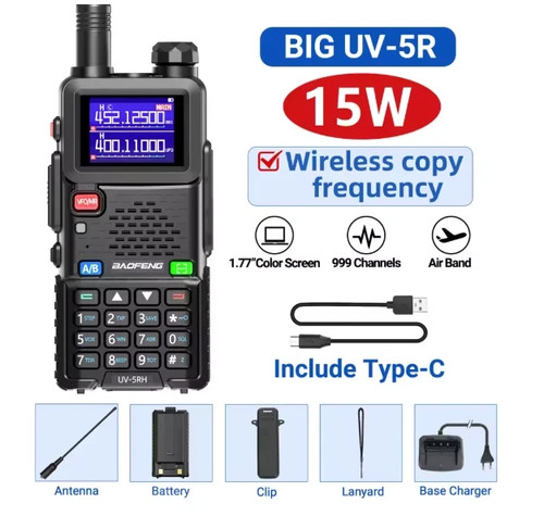 Baofeng 5rh max tri power - max,