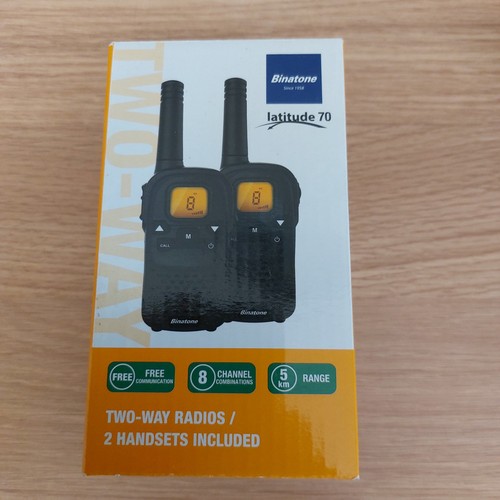 Walkie talkies binatone - talkies,