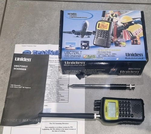 Uniden bearcat ubc72xlt - uniden,