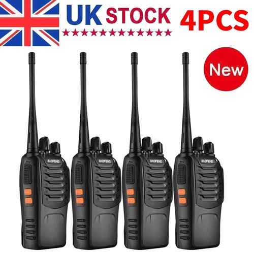 4pack baofeng walkie - uk, talkie