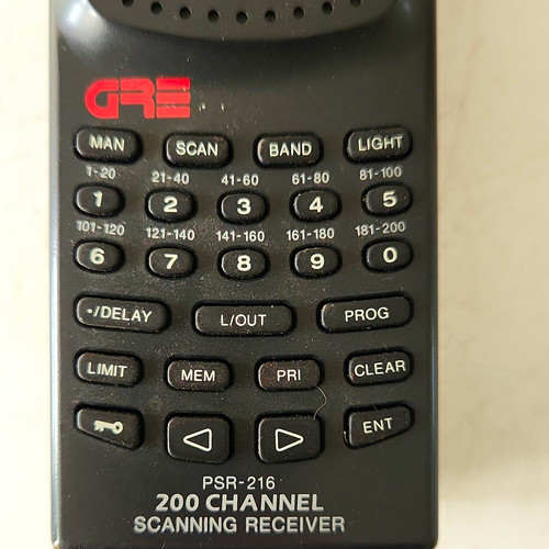 Gre psr 216 handheld radio - gre,