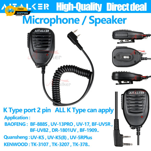 Handheld speaker mic - handheld,