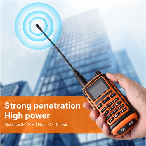 Two way radio one - radio, one-key