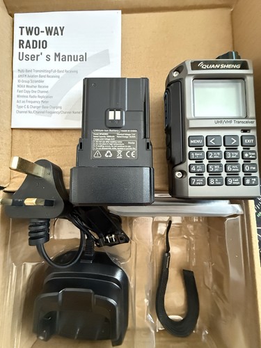 Programmed vhf uhf - programmed, uv-k1/k5