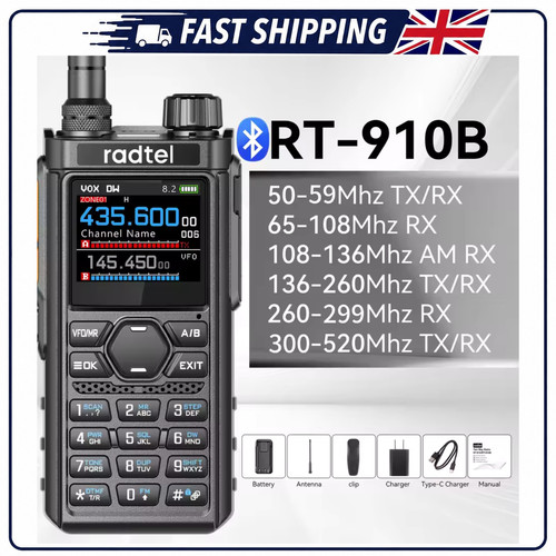 Radtel 910b bluetooth ham - radtel,