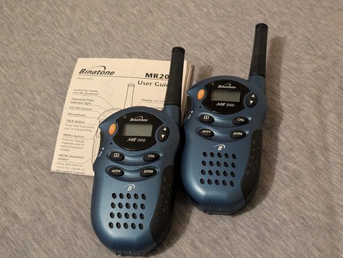 Binatone mr200 walkie - walkie, talkies