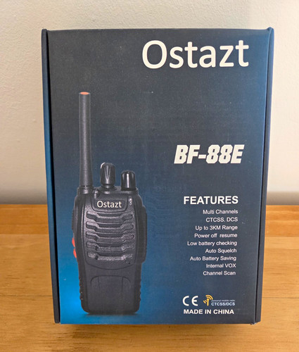 Ostazt 88e pmr uhf - bf-88e, walkie